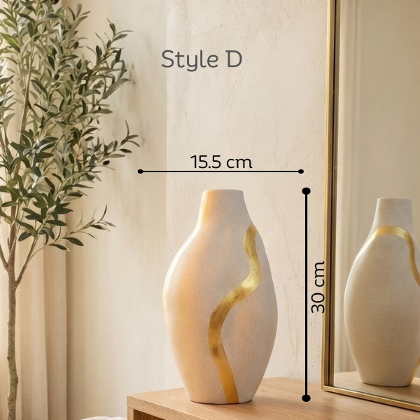 The Aureate Flow Vase Collection