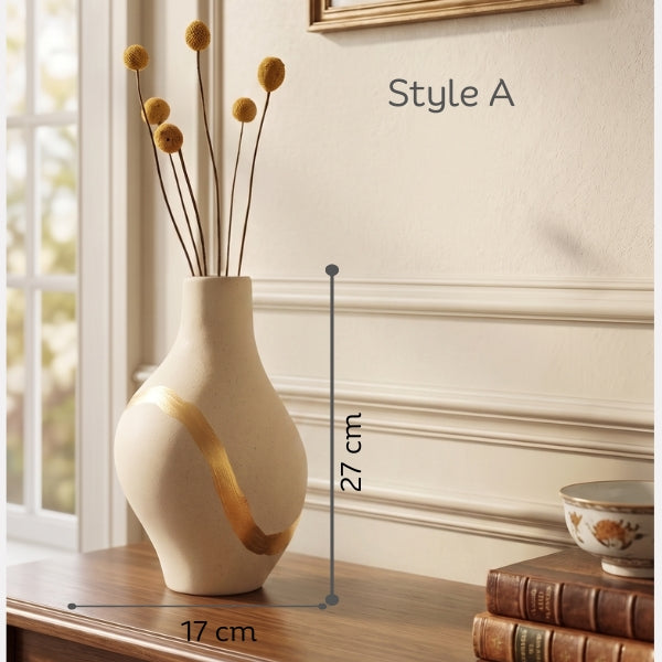 The Aureate Flow Vase Collection