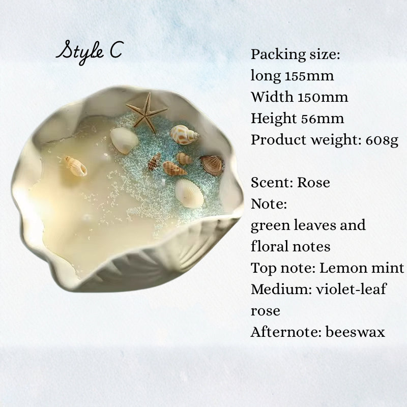 The Tidal Whisper Shell Candle image 11