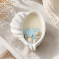 The Tidal Whisper Shell Candle