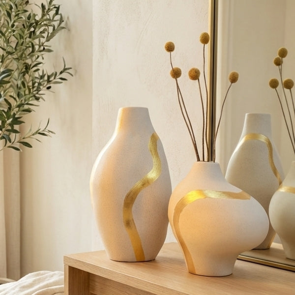 The Aureate Flow Vase Collection