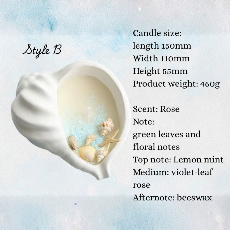 The Tidal Whisper Shell Candle image 10