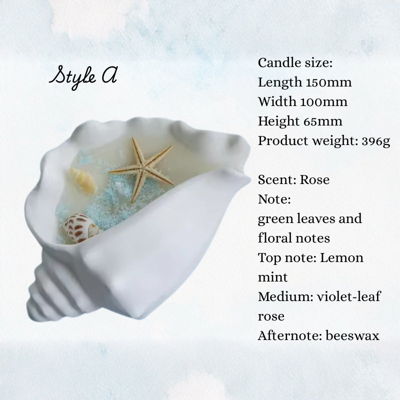 The Tidal Whisper Shell Candle image 9