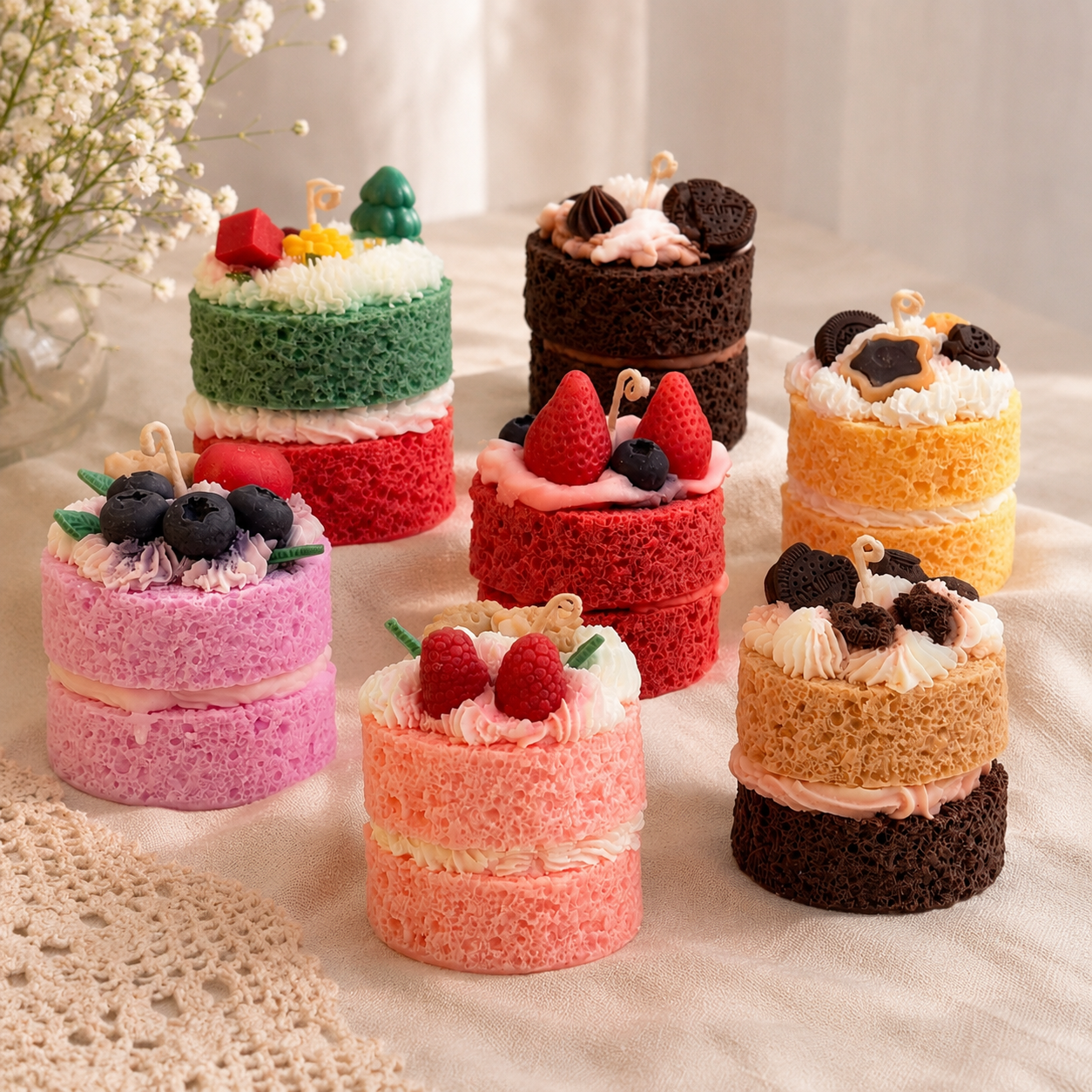The Whipped Cake Candle
